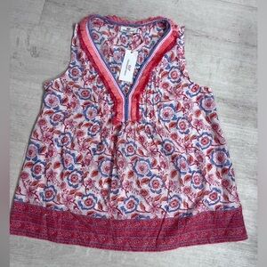 Vineyard Vines Frangipani Floral Top